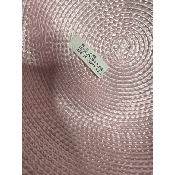 Vintage Pastel Pink Derby Church Hat Tulle - Picture 9 of 16